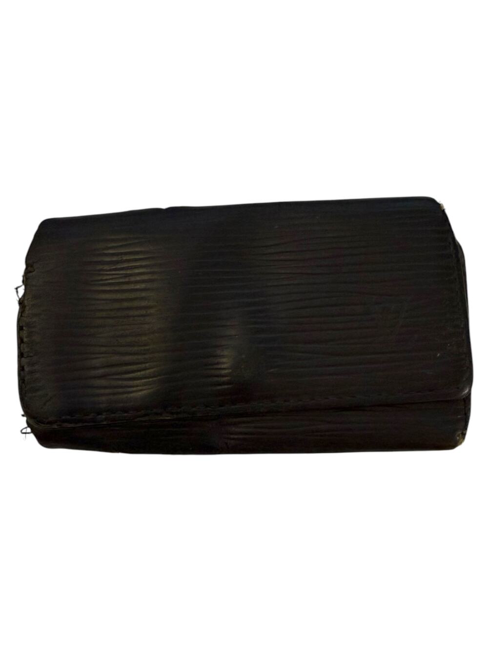 Louis Vuitton Black Epi 4 Key Holder Wallet